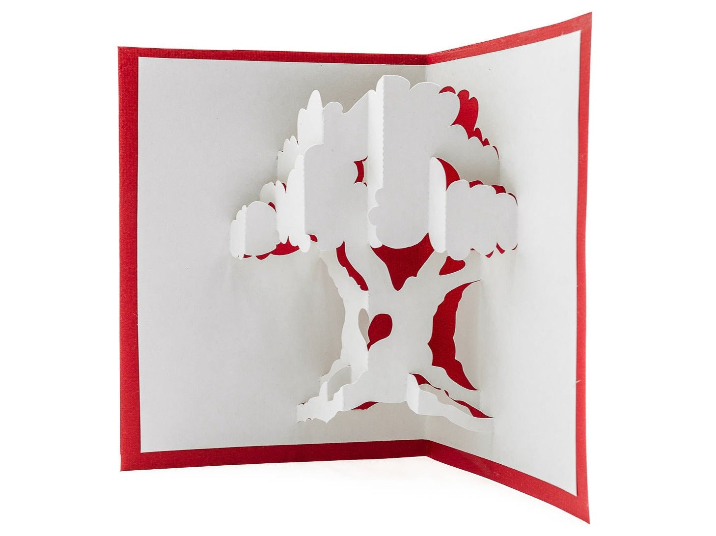 Love Tree Romantic 3D Pop Up Card: Handmade Wedding, Anniversary, Valentine&