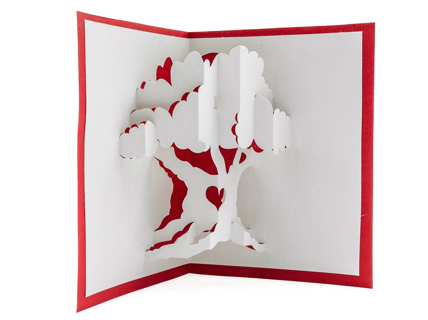 Love Tree Romantic 3D Pop Up Card: Handmade Wedding, Anniversary, Valentine&