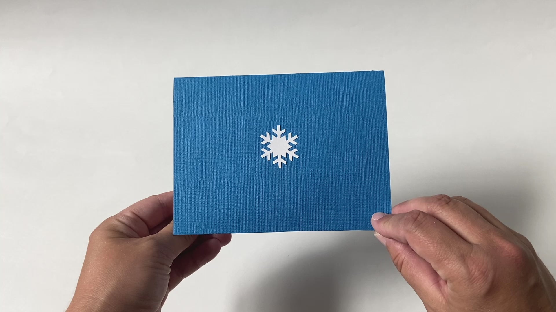 Bulk Set of 12 Happy Holidays Snowflake Pop Up 3D Greeting Card