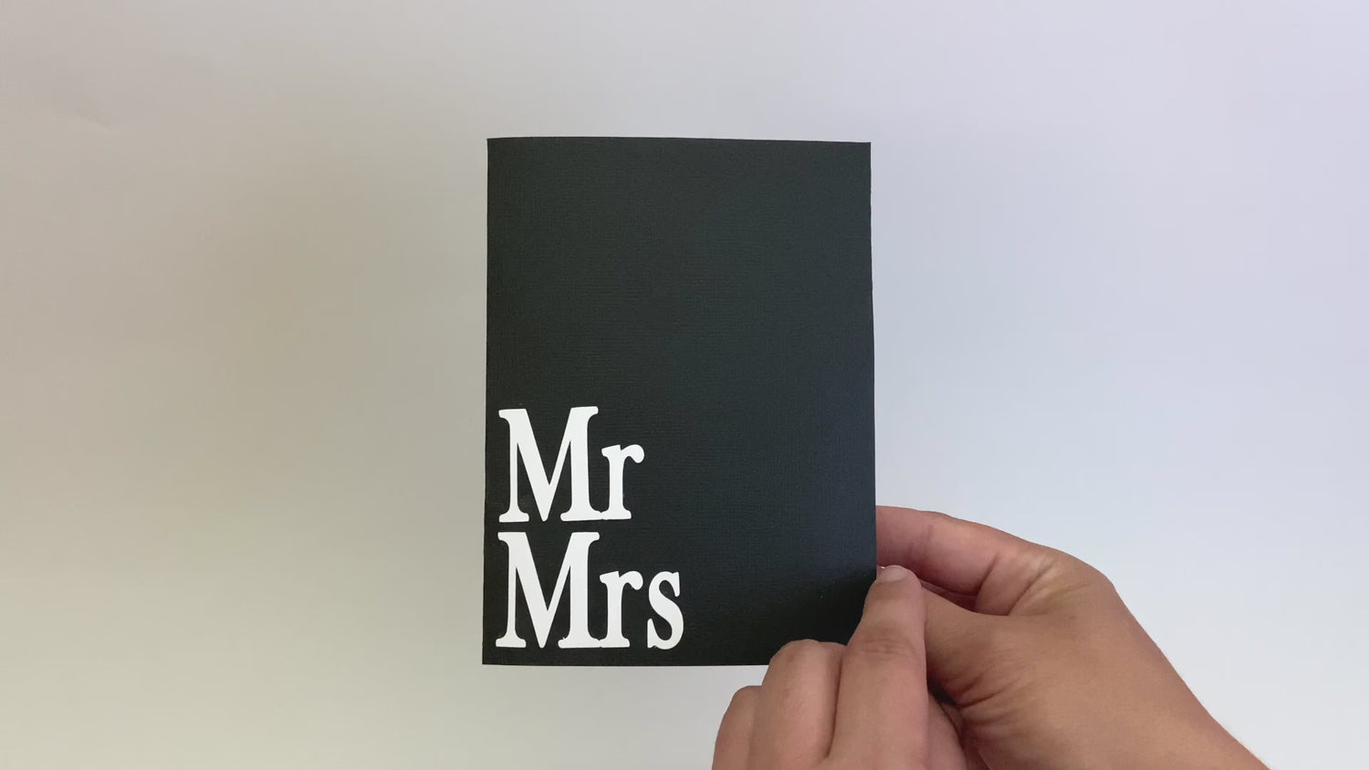 Mr & Mrs Elegant 3D Pop-Up Wedding Card: Handcrafted Keepsake for Anniversary, Engagement Love Celebration