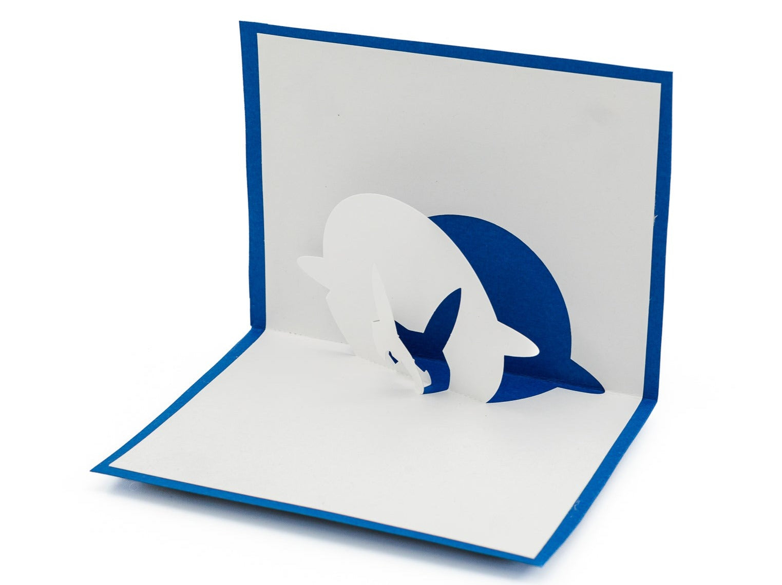 Rocket Ship Cosmic 3D Pop Up Card: Adventure in Outer Space with Ringed Planet