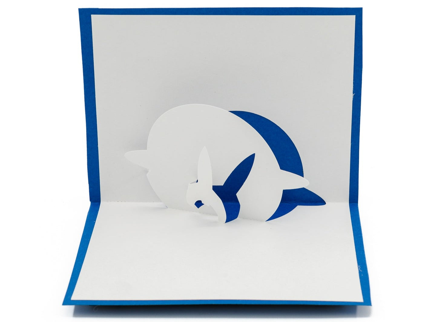 Rocket Ship Cosmic 3D Pop Up Card: Adventure in Outer Space with Ringed Planet