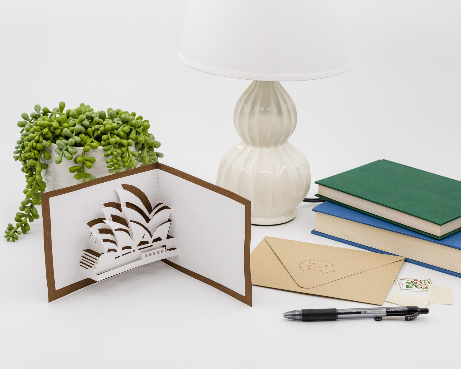 Sydney Opera House Pop-up Card: Unique Australian Landmark Keepsake & Souvenir Gift