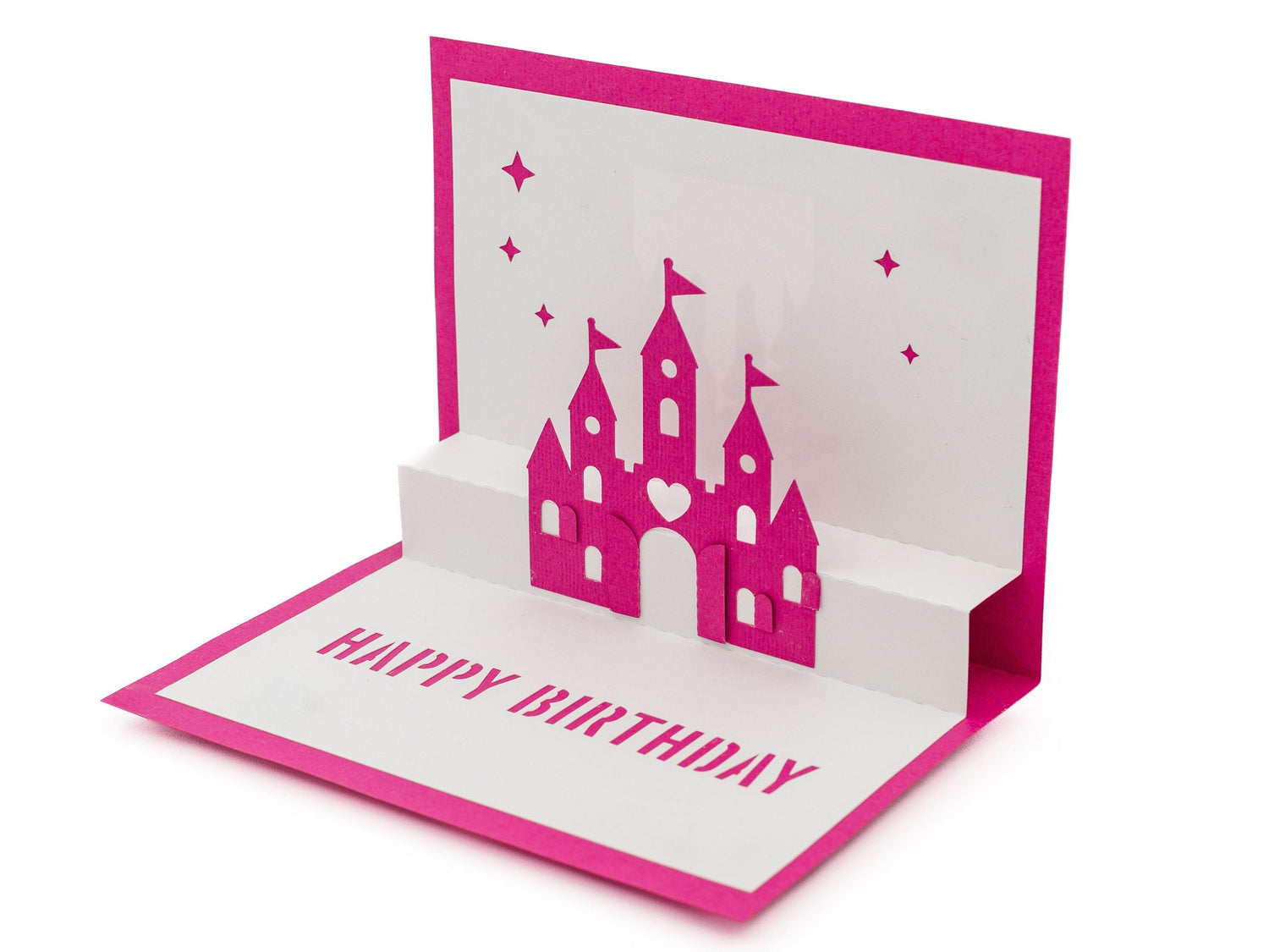 Castle Fairytale 3D Pop Up Happy Birthday Card for Enchanting Princess-Loving Girls, Nieces & Granddaughters