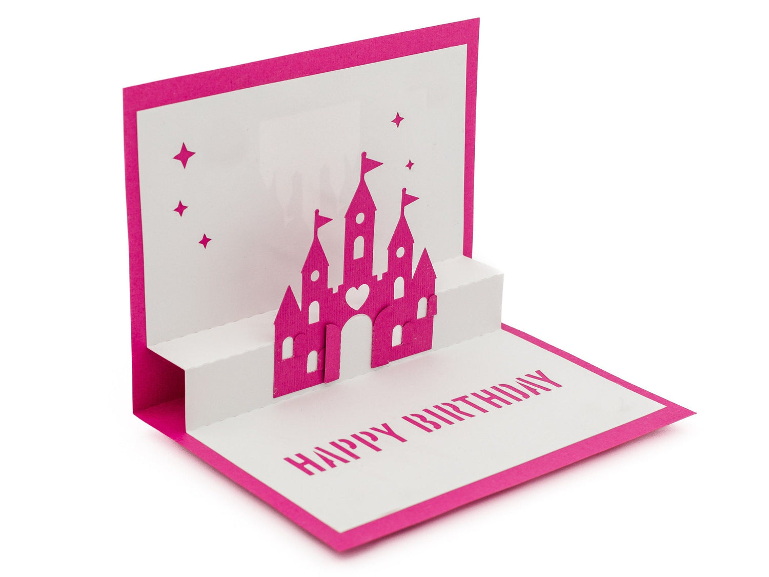 Castle Fairytale 3D Pop Up Happy Birthday Card for Enchanting Princess-Loving Girls, Nieces & Granddaughters