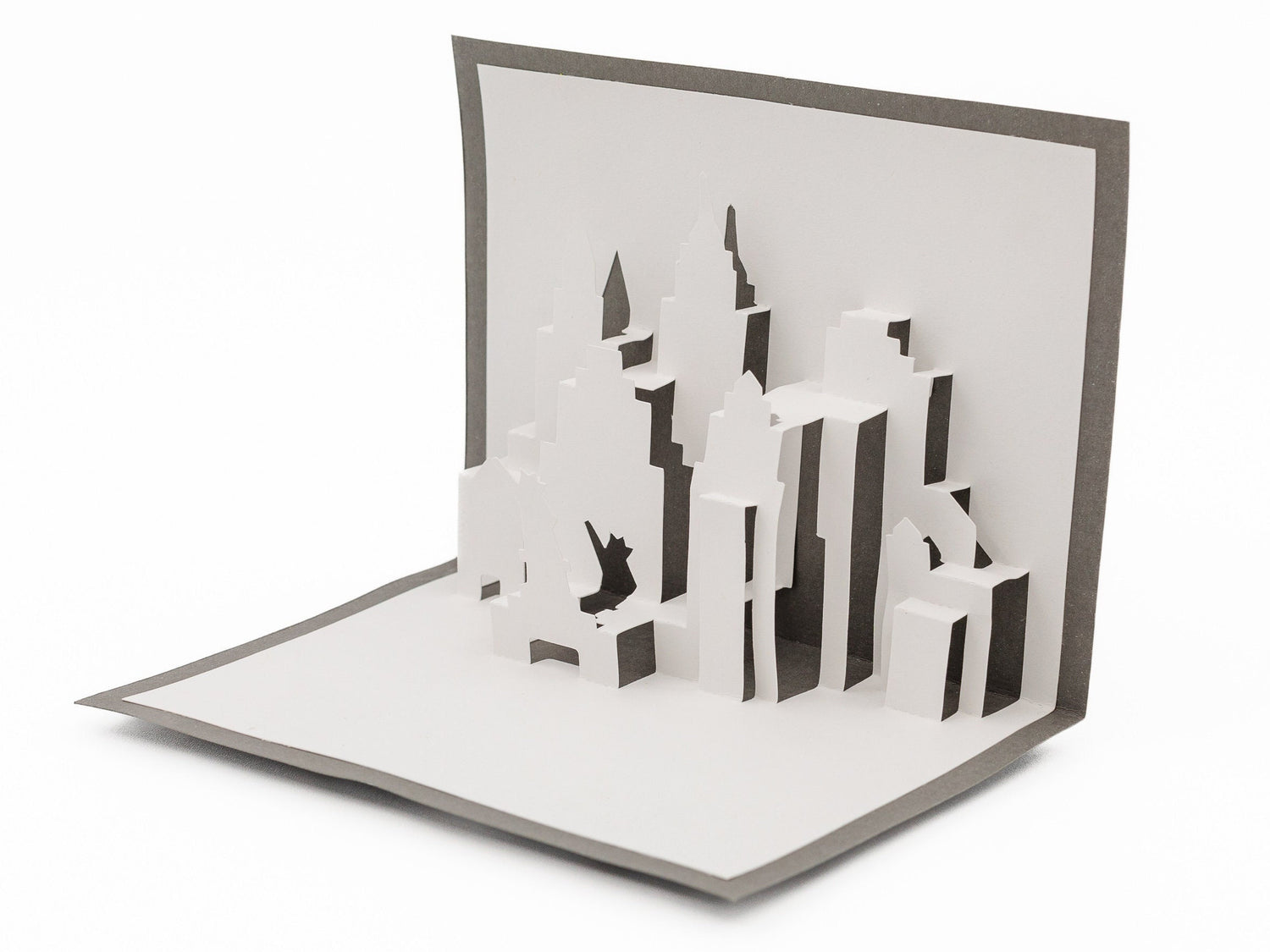 New York City Skyline Pop Up Greeting Card, 3D Cityscape Design, Statue of Liberty, Empire State, Unique Gift, City Travel Souvenir
