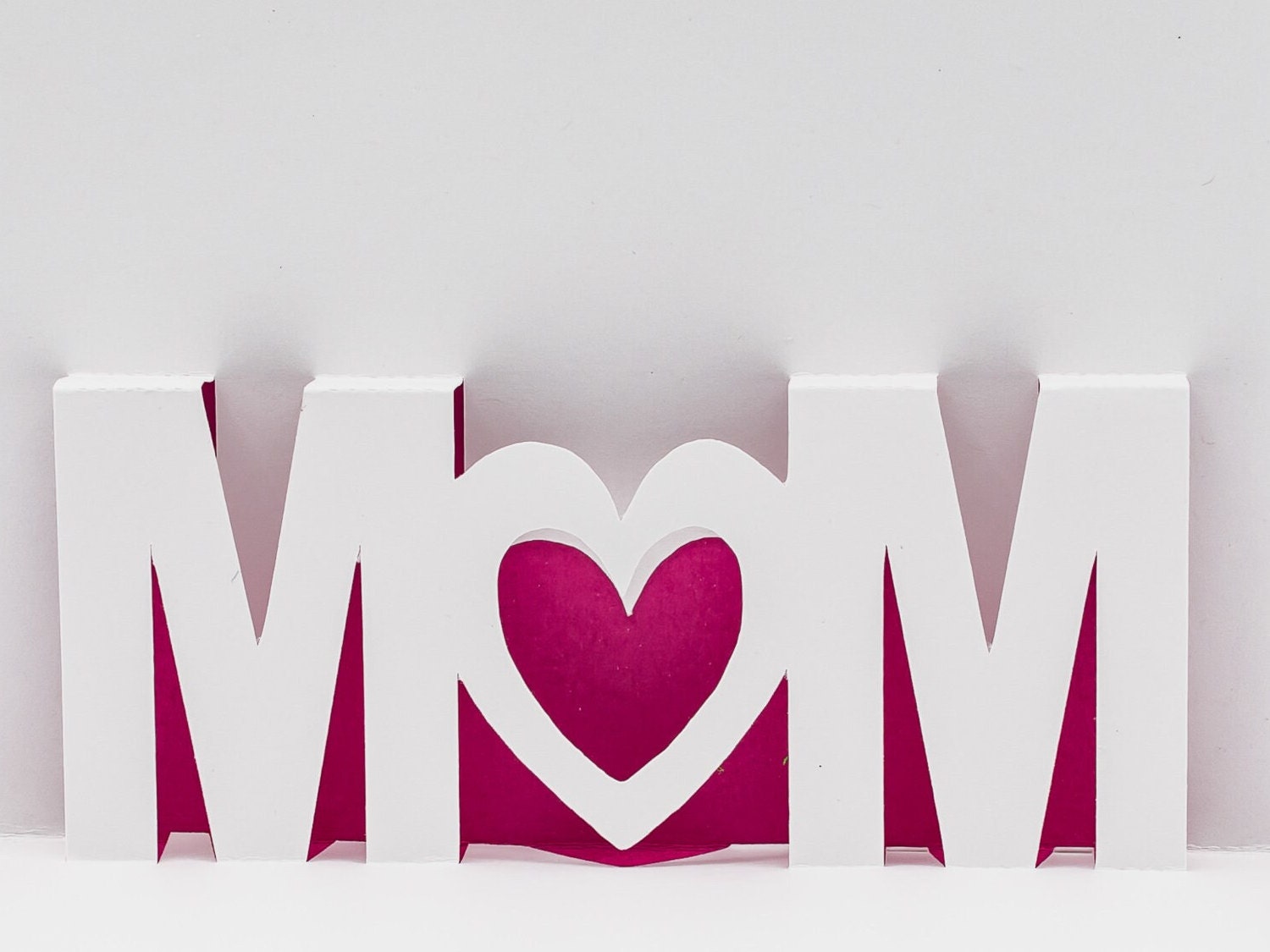 Mom Pop Up Love Card for Mother Elegant: 3D Mothers Day Card, Special Keepsake, Mom Birthday Card, Unique Gift