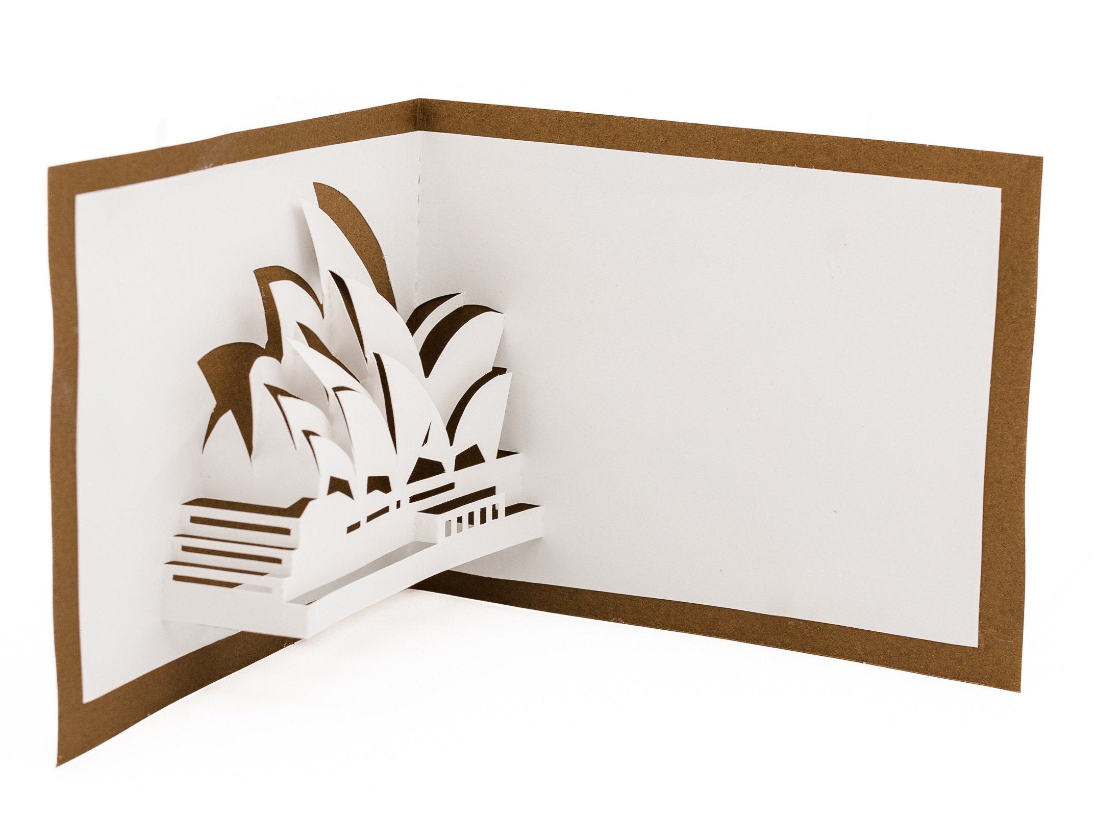 Sydney Opera House Pop-up Card: Unique Australian Landmark Keepsake & Souvenir Gift