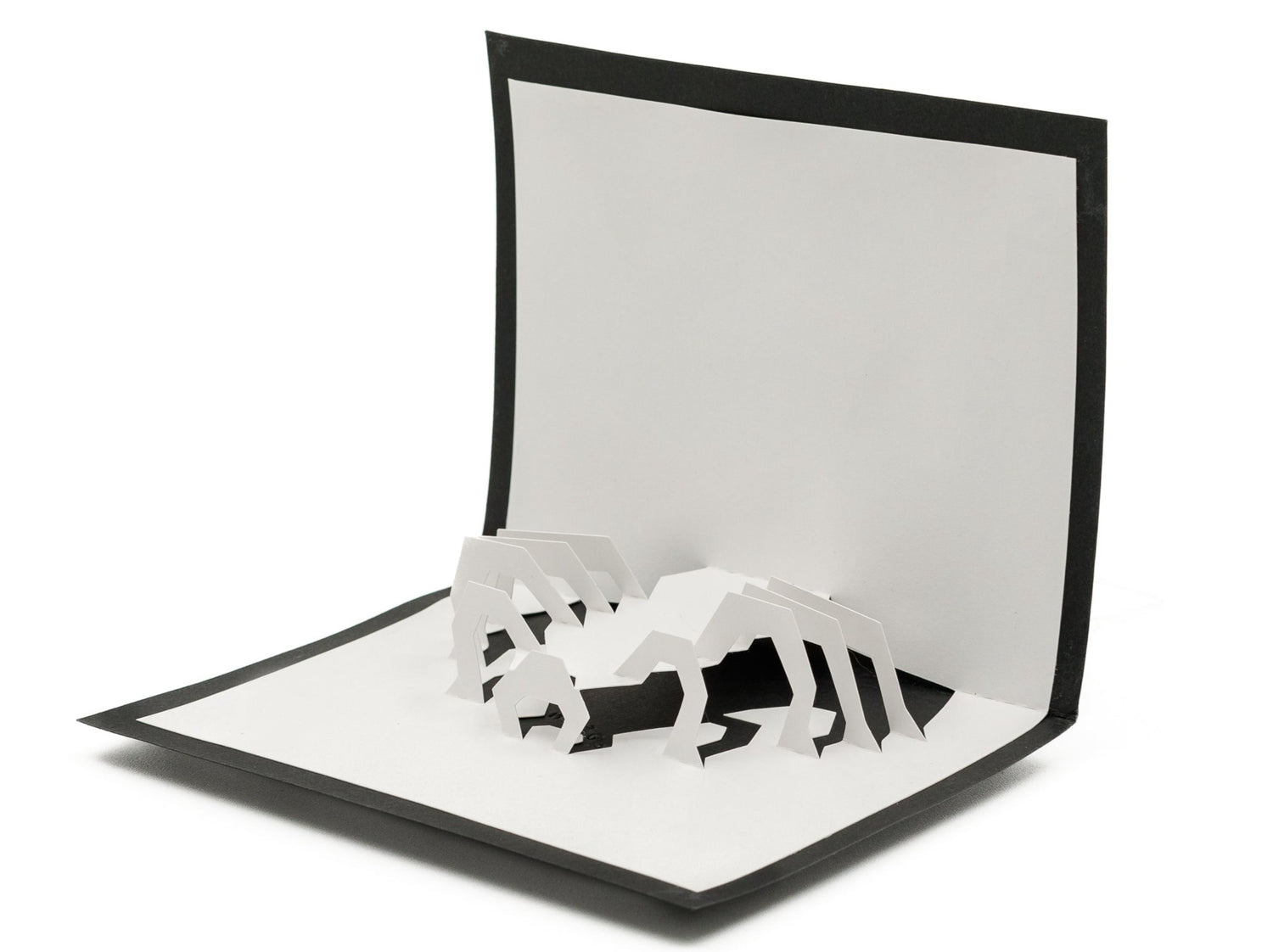 Spider 3D Pop Up Card: Spooky Halloween Greeting for Insect Lovers, Autumn Stationery Gift, Animal Greeting Card