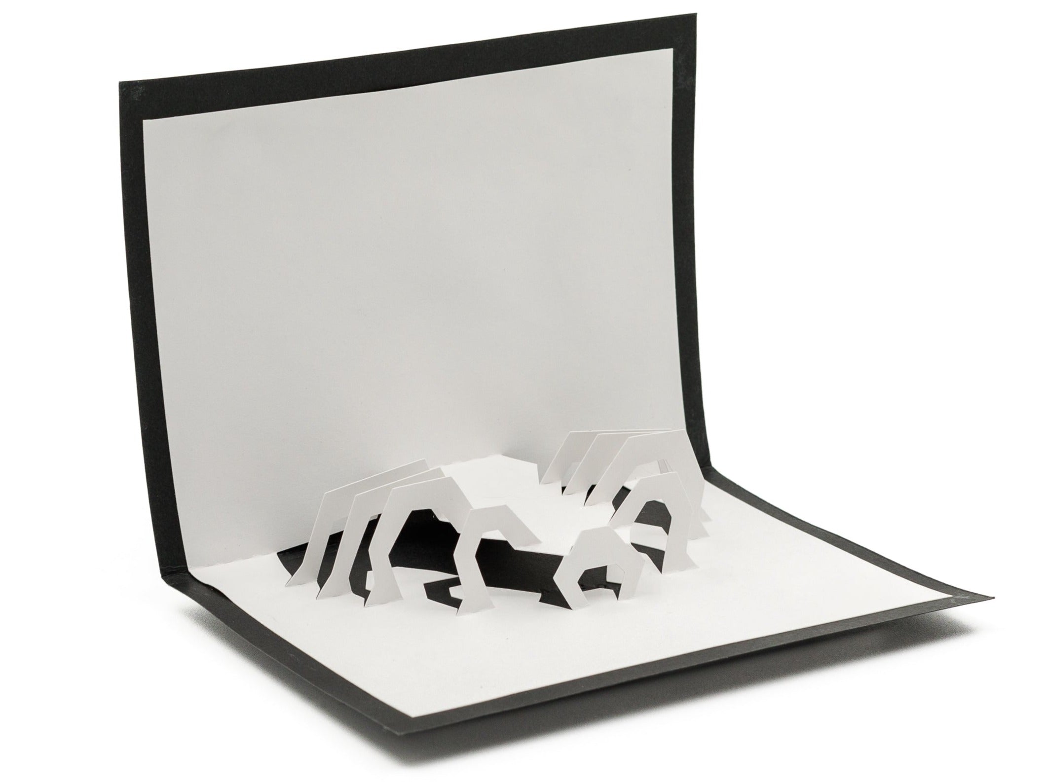 Spider 3D Pop Up Card: Spooky Halloween Greeting for Insect Lovers, Autumn Stationery Gift, Animal Greeting Card