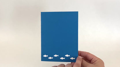 Leaping Dolphins 3D Pop Up Card | Ocean Life Greeting Card | Handmade Nautical Gift | Deep Sea Decor | Marine Wildlife Design | Cute Animal