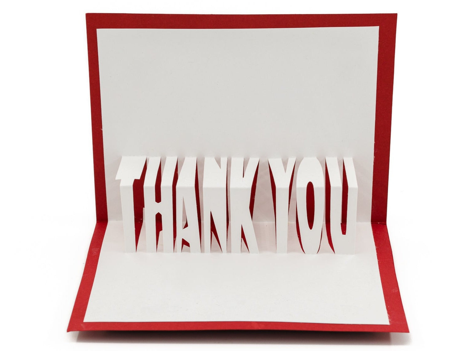 Thank You Pop Up 3D Greeting Card