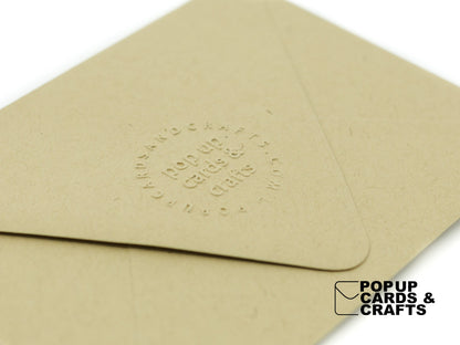 Geometric Kirigami 3D Pop Up Greeting Card | Modern Paper Art | Elegant Design | Unique Keepsake | Contemporary Birthday Card | Oragami