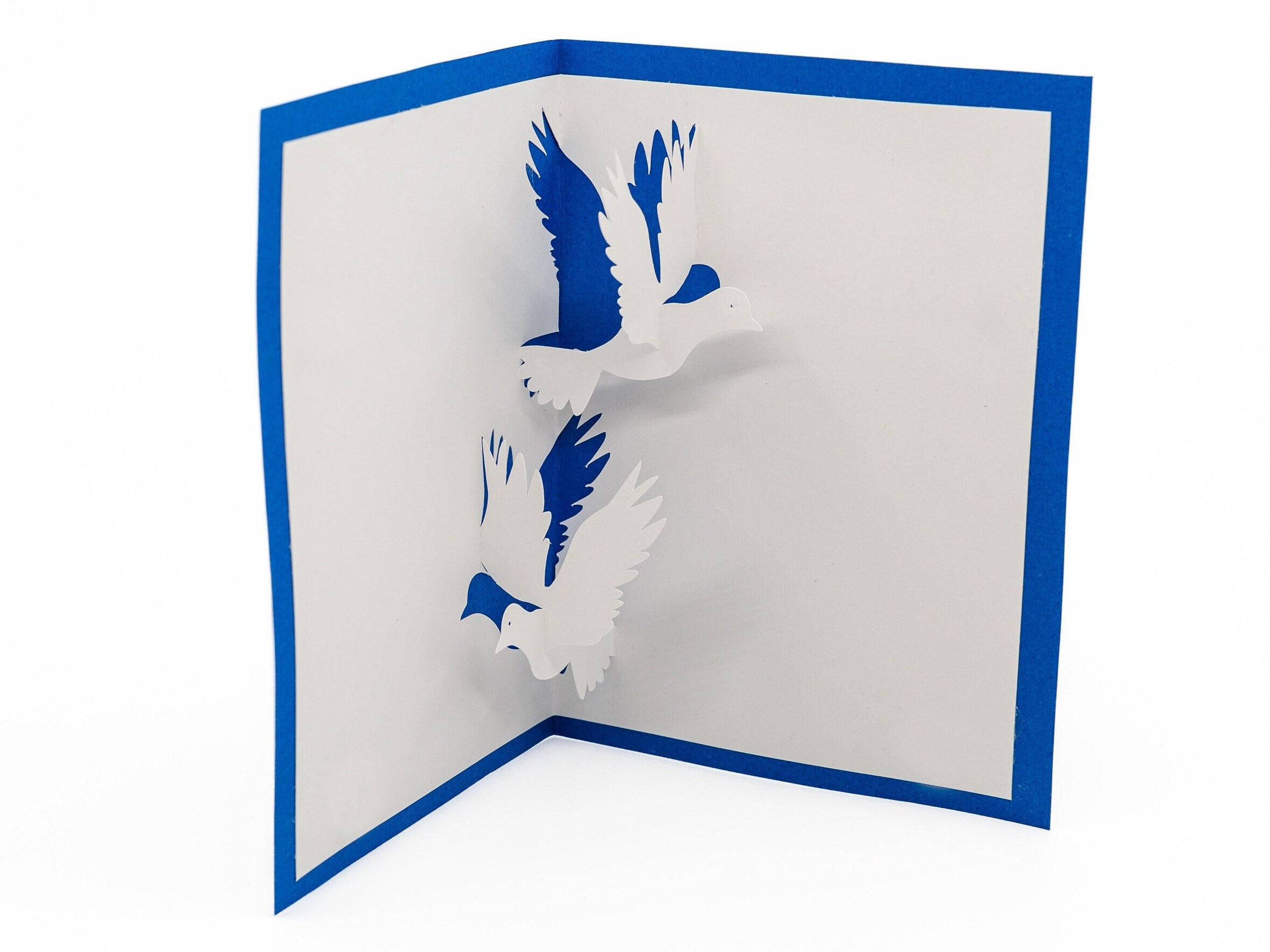 Peaceful Doves Pop Up 3D Greeting Card