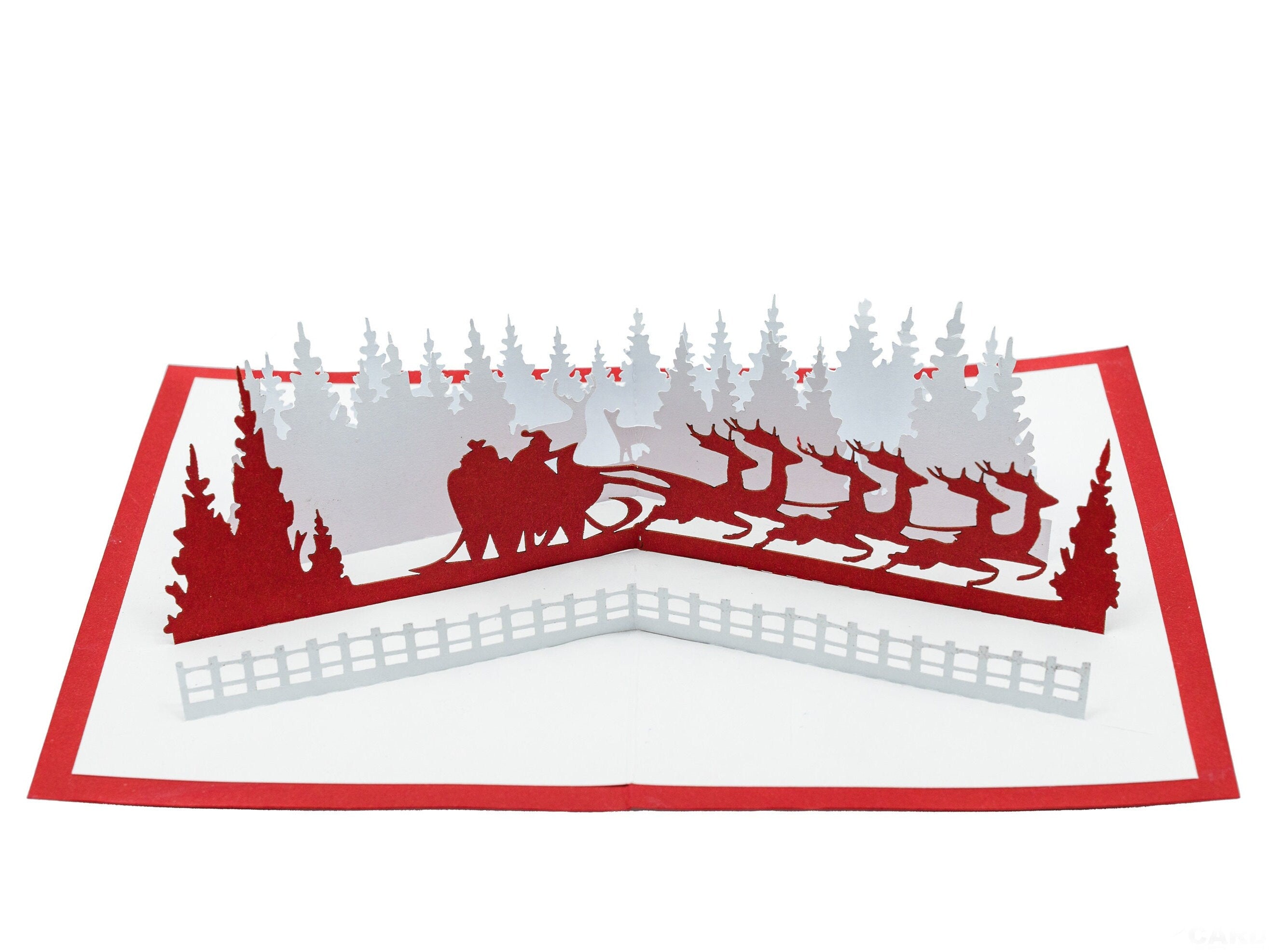 Santa Rizzer Santa Sleigh Rider 3d
